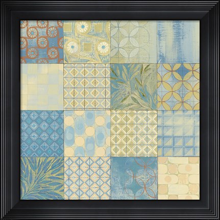 Framed 16 Blocks Print