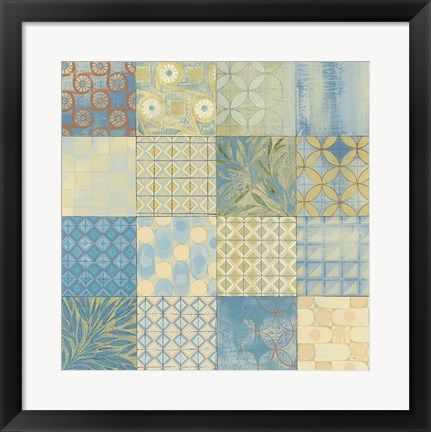 Framed 16 Blocks Print