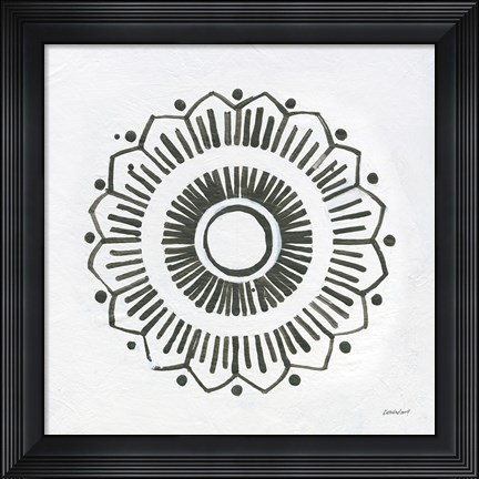 Framed Patterns of the Amazon Icon XII Print