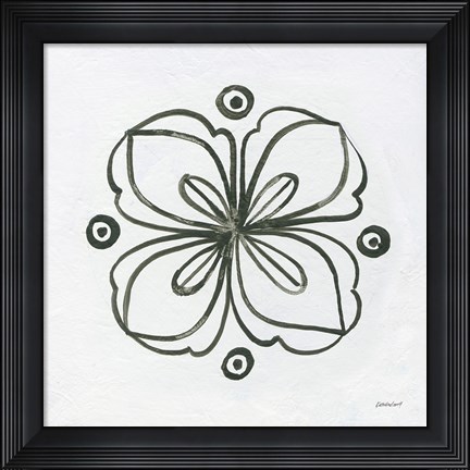 Framed Patterns of the Amazon Icon XIII Print