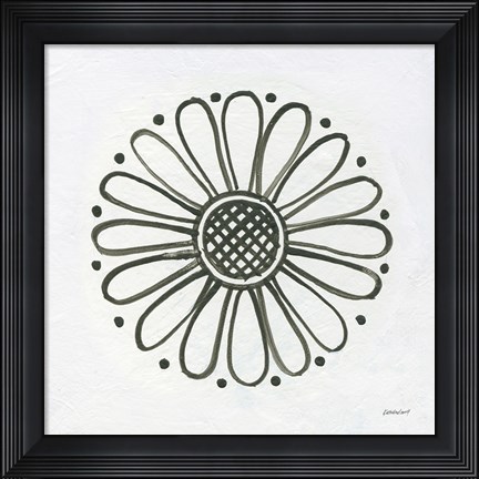 Framed Patterns of the Amazon Icon XV Print