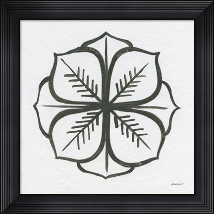 Framed Patterns of the Amazon Icon II Print