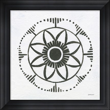 Framed Patterns of the Amazon Icon VII Print