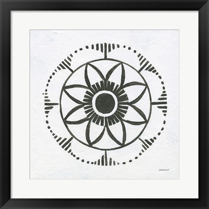 Framed Patterns of the Amazon Icon VII Print