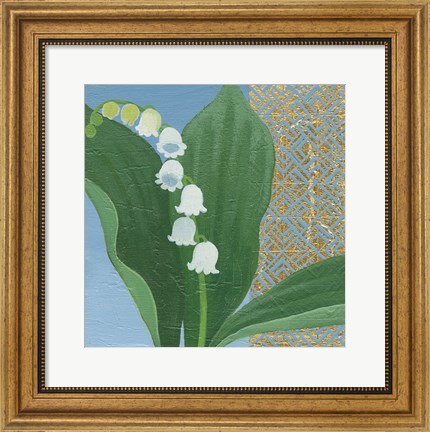 Framed Lilies of the Valley II Print
