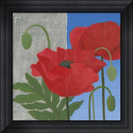 Framed More Poppies Print