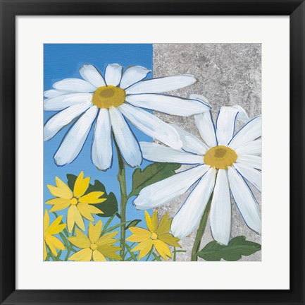 Framed Summer Garden II Silver Print