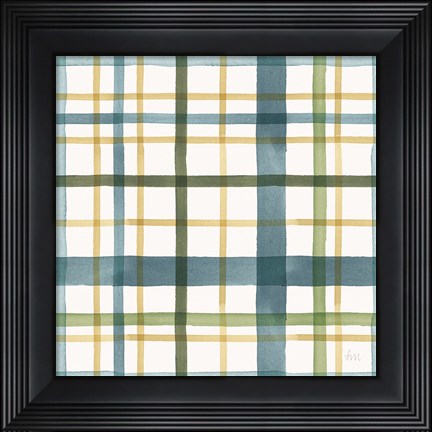 Framed Holiday Garden Pattern VIII Print