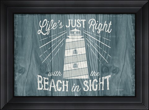 Framed Up North III v2 Print