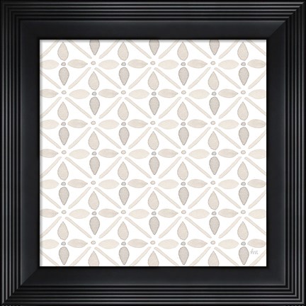 Framed Garden Getaway Pattern XIIB Print