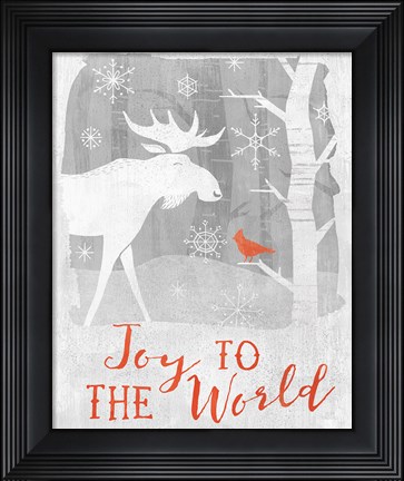 Framed Woodland Wishes III Print