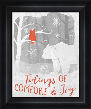 Framed Woodland Wishes IV Print
