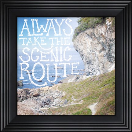 Framed Coastal Adventures II Print