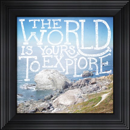 Framed Coastal Adventures IV Print