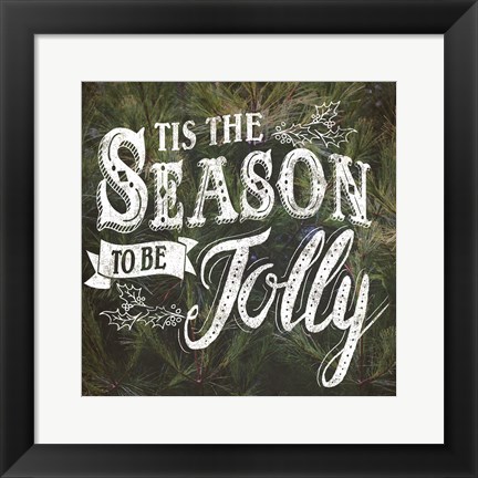 Framed Tis the Season Print