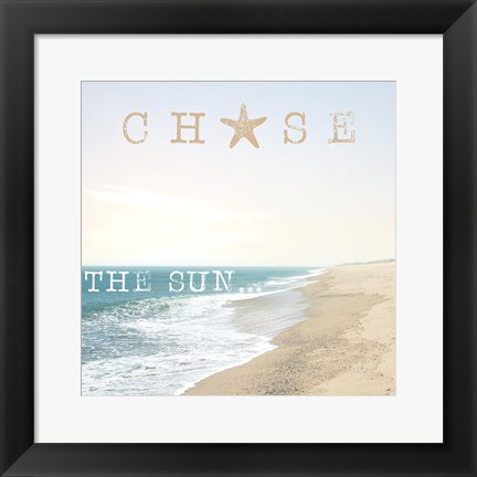 Framed Chase the Sun Print