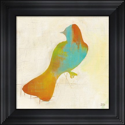 Framed Flight Patterns Bird IV Print