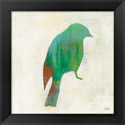 Framed Flight Patterns Bird III Print