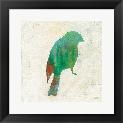 Framed Flight Patterns Bird III Print