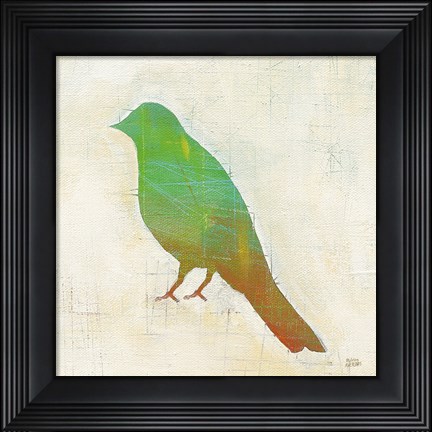 Framed Flight Patterns Bird II Print