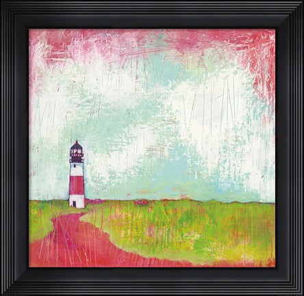 Framed Cloudy Light II Print
