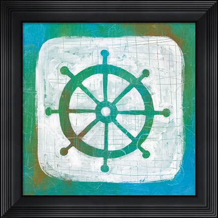 Framed Ahoy IV Print