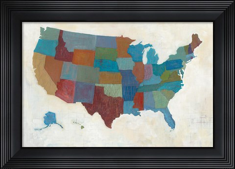 Framed See the USA Print