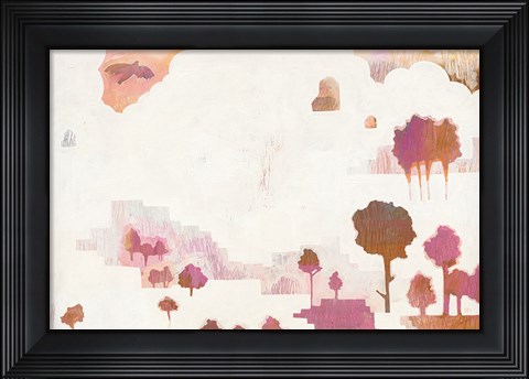 Framed In the Field and Forest Print