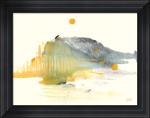 Framed Golden Isle Print