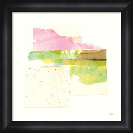 Framed Stacks II Print