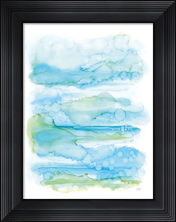 Framed Drifting By II Print