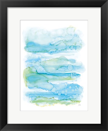 Framed Drifting By II Print