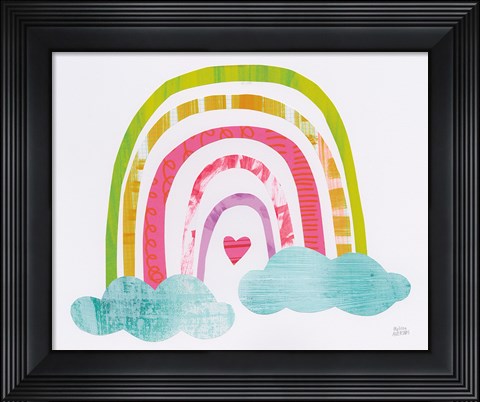 Framed Unicorn Magic VII Print
