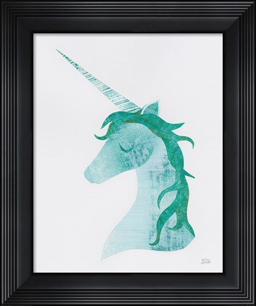Framed Unicorn Magic II Print