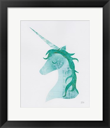 Framed Unicorn Magic II Print