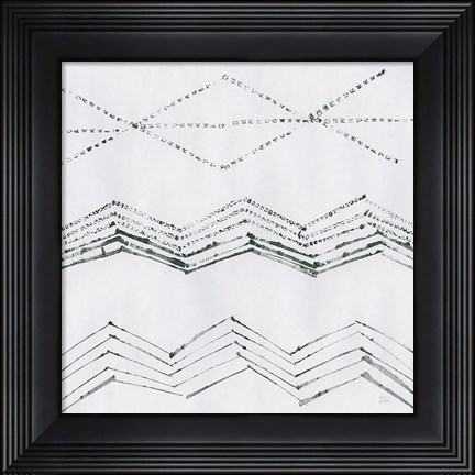Framed Markmaking Elements II Print
