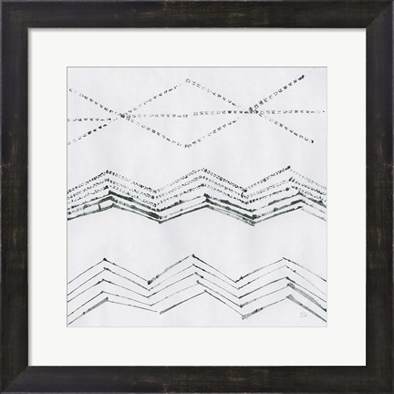 Framed Markmaking Elements II Print