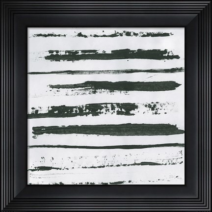 Framed Markmaking Elements III Print