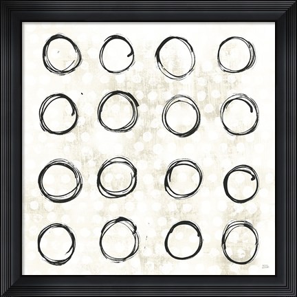 Framed Eclipse III Neutral Print