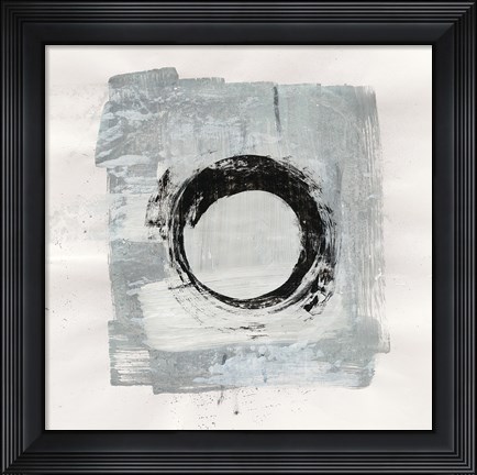 Framed Zen Circle I Print