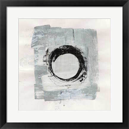 Framed Zen Circle I Print