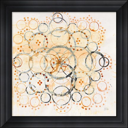 Framed Henna Mandala II Print