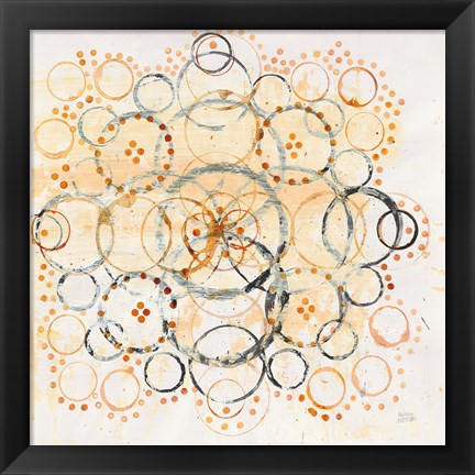 Framed Henna Mandala II Print