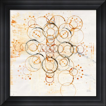 Framed Henna Mandala I Print