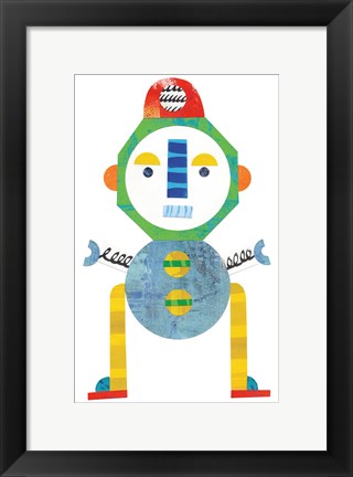 Framed Robot Party Element IV Print