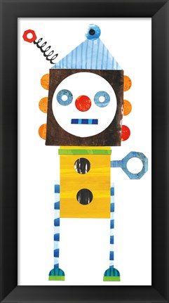 Framed Robot Party Element V Print