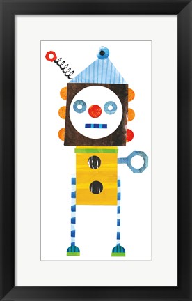 Framed Robot Party Element V Print