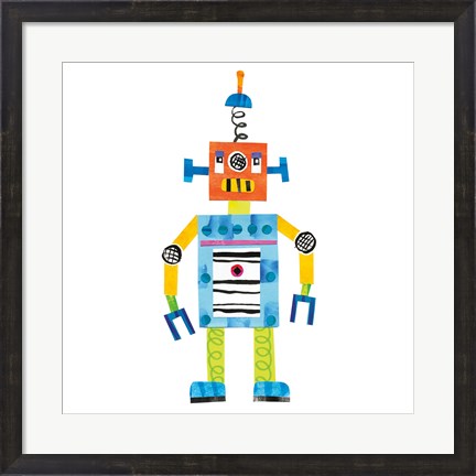 Framed Robot Party II Print