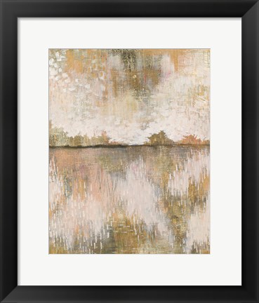 Framed Curious Sky Neutral Print