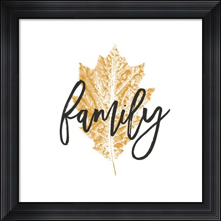 Framed Harvest Sentiments VII Print